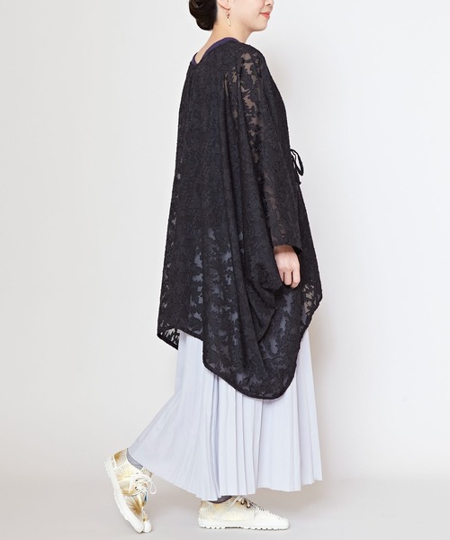 カヤ（カヤ）の「【カヤ】透かし花トップス（その他トップス・レディース・キナリ/スミクロ/ライトブルー・FREE）」の21枚目の写真