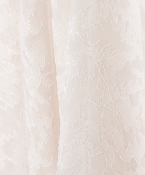 カヤ（カヤ）の「【カヤ】透かし花トップス（その他トップス・レディース・キナリ/スミクロ/ライトブルー・FREE）」の7枚目の写真