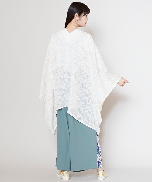 カヤ（カヤ）の「【カヤ】透かし花トップス（その他トップス・レディース・キナリ/スミクロ/ライトブルー・FREE）」の12枚目の写真