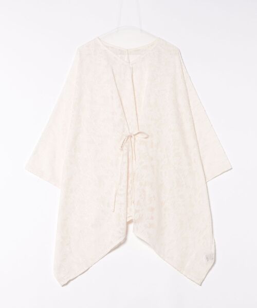 カヤ（カヤ）の「【カヤ】透かし花トップス（その他トップス・レディース・キナリ/スミクロ/ライトブルー・FREE）」の4枚目の写真