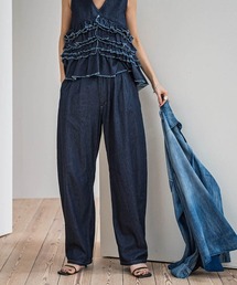 新品MAYSON GREY ガウチョパンツ MAYSON GREY（メイソングレイ）の「フェイクレザーガウチョ