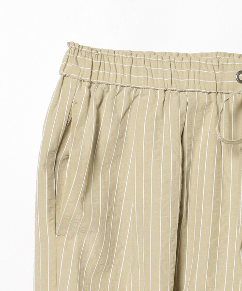 BEAMS HEART（ビームスハート）の「テーパード ストライプ イージー パンツ（その他パンツ・レディース・ブラック/カーキ/ベージュ・FREE）」の9枚目の写真