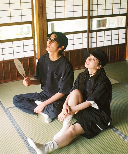 BROKEN BASE(ブロークンベース)の「4-Way Shirt SS(シャツ/ブラウス・メンズ・ネイビー/ブラック・MEDIUM/LARGE)」の4枚目の写真