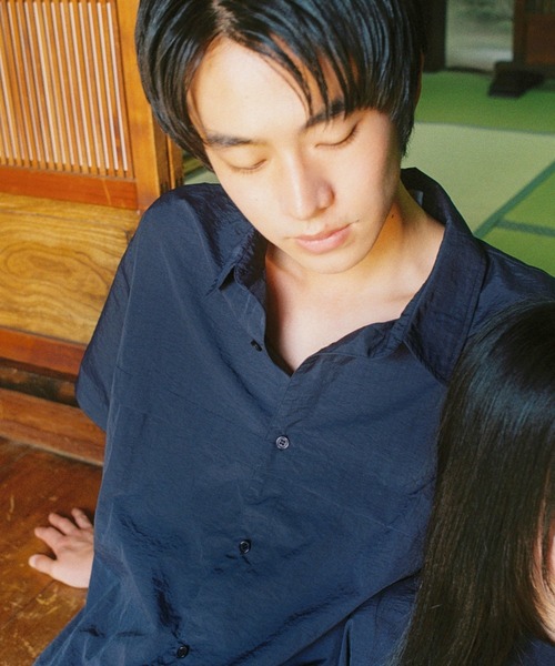 BROKEN BASE(ブロークンベース)の「4-Way Shirt SS(シャツ/ブラウス・メンズ・ネイビー/ブラック・MEDIUM/LARGE)」の14枚目の写真