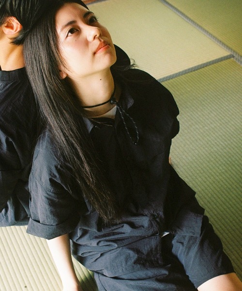 BROKEN BASE(ブロークンベース)の「4-Way Shirt SS(シャツ/ブラウス・メンズ・ネイビー/ブラック・MEDIUM/LARGE)」の8枚目の写真