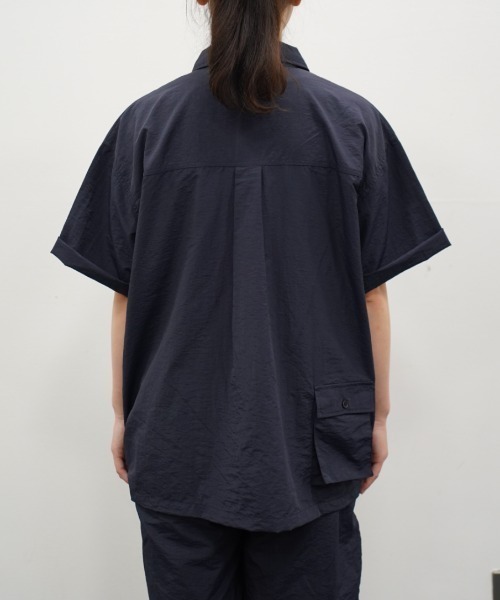 BROKEN BASE(ブロークンベース)の「4-Way Shirt SS(シャツ/ブラウス・メンズ・ネイビー/ブラック・MEDIUM/LARGE)」の20枚目の写真
