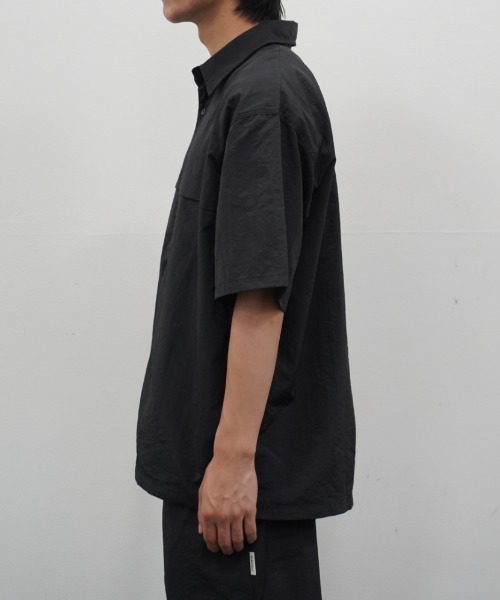 BROKEN BASE(ブロークンベース)の「4-Way Shirt SS(シャツ/ブラウス・メンズ・ネイビー/ブラック・MEDIUM/LARGE)」の11枚目の写真