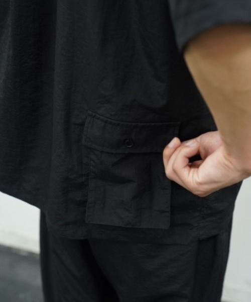 BROKEN BASE(ブロークンベース)の「4-Way Shirt SS(シャツ/ブラウス・メンズ・ネイビー/ブラック・MEDIUM/LARGE)」の13枚目の写真