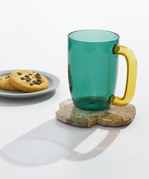 collex（コレックス）の「【amabro×GOOD FOR】GRIP MUG グリップ マグカップ 大容量 470ml 耐熱ガラス ツートンカラー（食器）」