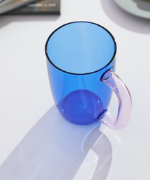 amabro（アマブロ）の「【amabro×GOOD FOR】GRIP MUG グリップ マグカップ 大容量 470ml 耐熱ガラス ツートンカラー（食器）」