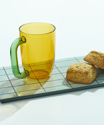 collex（コレックス）の「【amabro×GOOD FOR】GRIP MUG グリップ マグカップ 大容量 470ml 耐熱ガラス ツートンカラー（食器）」