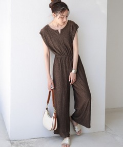 セール】木漏れ日のジャンプスーツ（つなぎ/オールインワン）｜common