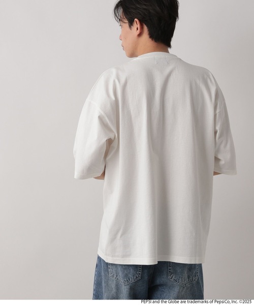 LOWRYS FARM(ローリーズファーム)の「PEPSI/TSS 499899(Tシャツ/カットソー・メンズ・チャコールグレー/ブルー/ホワイト・LARGE/MEDIUM)」の9枚目の写真