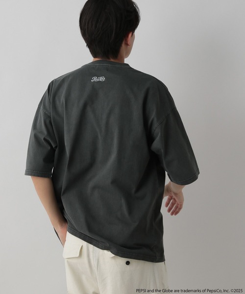 LOWRYS FARM(ローリーズファーム)の「PEPSI/TSS 499899(Tシャツ/カットソー・メンズ・チャコールグレー/ブルー/ホワイト・LARGE/MEDIUM)」の16枚目の写真