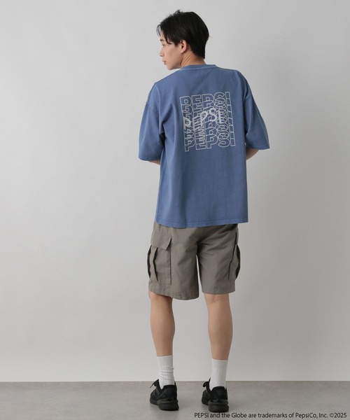 LOWRYS FARM(ローリーズファーム)の「PEPSI/TSS 499899(Tシャツ/カットソー・メンズ・チャコールグレー/ブルー/ホワイト・LARGE/MEDIUM)」の21枚目の写真