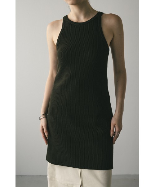STYLEMIXER(スタイルミキサー)の「アメスリニットミニワンピース(ワンピース・レディース・レッド/アイボリー/カーキ・SMALL/MEDIUM)」の1枚目の写真