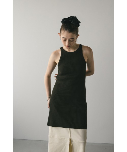 STYLEMIXER(スタイルミキサー)の「アメスリニットミニワンピース(ワンピース・レディース・レッド/アイボリー/カーキ・SMALL/MEDIUM)」の12枚目の写真