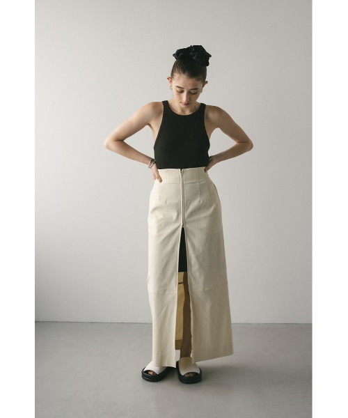 STYLEMIXER(スタイルミキサー)の「アメスリニットミニワンピース(ワンピース・レディース・レッド/アイボリー/カーキ・SMALL/MEDIUM)」の8枚目の写真