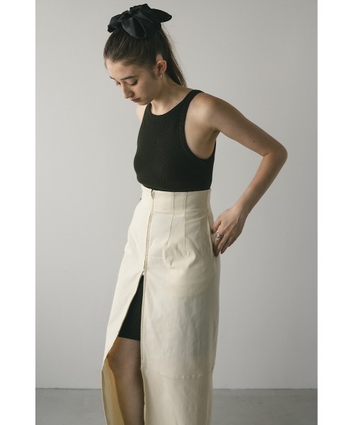 STYLEMIXER(スタイルミキサー)の「アメスリニットミニワンピース(ワンピース・レディース・レッド/アイボリー/カーキ・SMALL/MEDIUM)」の10枚目の写真