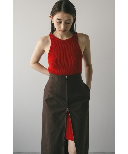 STYLEMIXER(スタイルミキサー)の「アメスリニットミニワンピース(ワンピース・レディース・レッド/アイボリー/カーキ・SMALL/MEDIUM)」の19枚目の写真