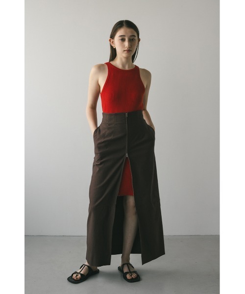 STYLEMIXER(スタイルミキサー)の「アメスリニットミニワンピース(ワンピース・レディース・レッド/アイボリー/カーキ・SMALL/MEDIUM)」の20枚目の写真