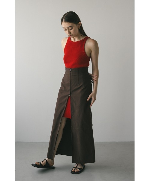 STYLEMIXER(スタイルミキサー)の「アメスリニットミニワンピース(ワンピース・レディース・レッド/アイボリー/カーキ・SMALL/MEDIUM)」の21枚目の写真