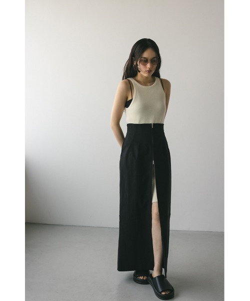 STYLEMIXER(スタイルミキサー)の「アメスリニットミニワンピース(ワンピース・レディース・レッド/アイボリー/カーキ・SMALL/MEDIUM)」の4枚目の写真