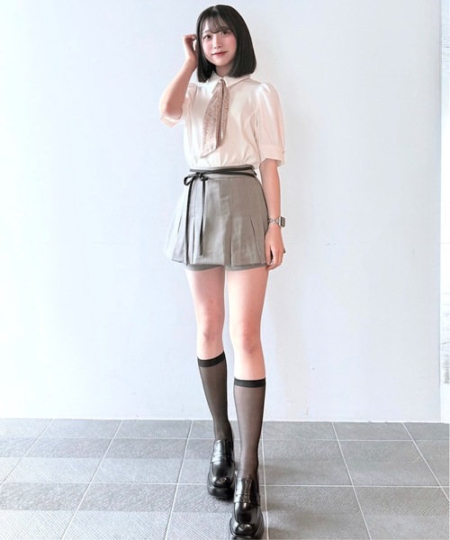 NOMAE（ノーマエ）の「レイヤードプリーツスカパン（スカート）」 - WEAR