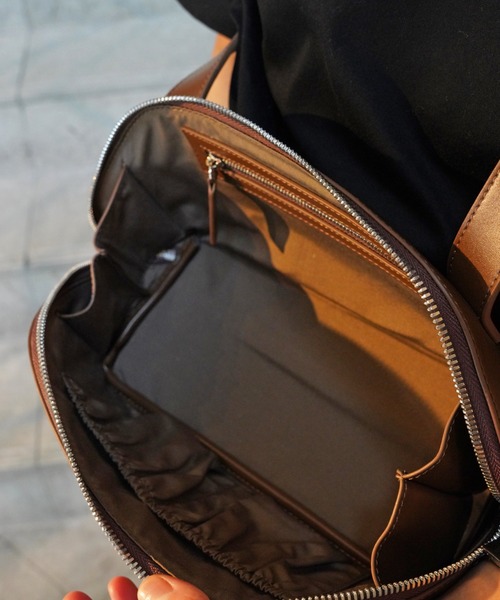 ADD CULUMN(アドカラム)の「ADD CULUMN(アドカラム) FIGRE BODYBAG(ショルダーバッグ・レディース・ブラウン/ブラック/ベビーピンク・F)」の9枚目の写真