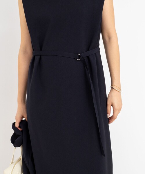 NOLLEY’S（ノーリーズ）の「ウォッシャブルエコボイル2WAYワンピース（ワンピース・レディース・キャメル/ネイビー・36/38）」の18枚目の写真