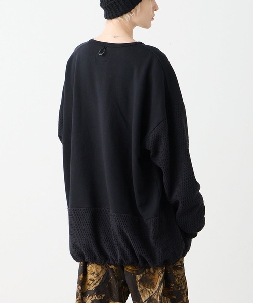 VIRGOwearworks（ヴァルゴウェアワークス）の「NEBULA HYBRID CREW SWT（スウェット・メンズ・チャコールグレー/ネイビー/ブラック・2/3/4）」の10枚目の写真