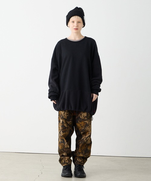 VIRGOwearworks（ヴァルゴウェアワークス）の「NEBULA HYBRID CREW SWT（スウェット・メンズ・チャコールグレー/ネイビー/ブラック・2/3/4）」の20枚目の写真