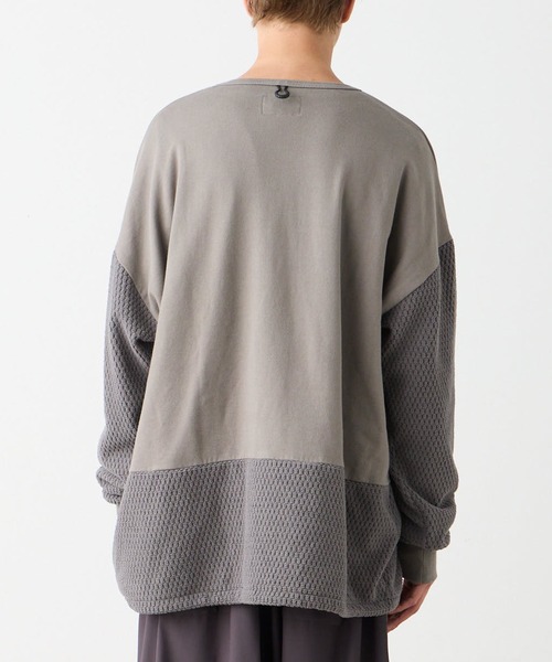 VIRGOwearworks（ヴァルゴウェアワークス）の「NEBULA HYBRID CREW SWT（スウェット・メンズ・チャコールグレー/ネイビー/ブラック・2/3/4）」の12枚目の写真