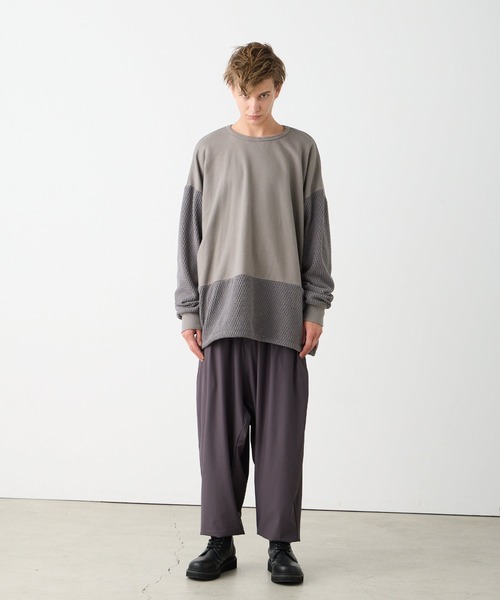 VIRGOwearworks（ヴァルゴウェアワークス）の「NEBULA HYBRID CREW SWT（スウェット・メンズ・チャコールグレー/ネイビー/ブラック・2/3/4）」の22枚目の写真