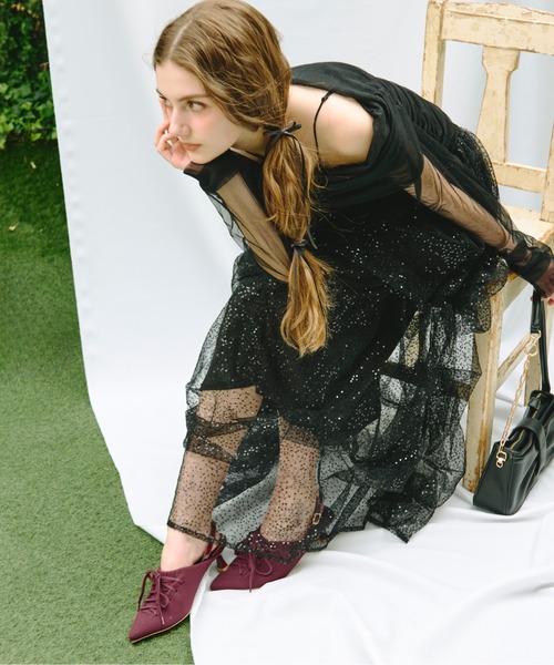 random pic volume skirt / ランダムピックボリュームスカート