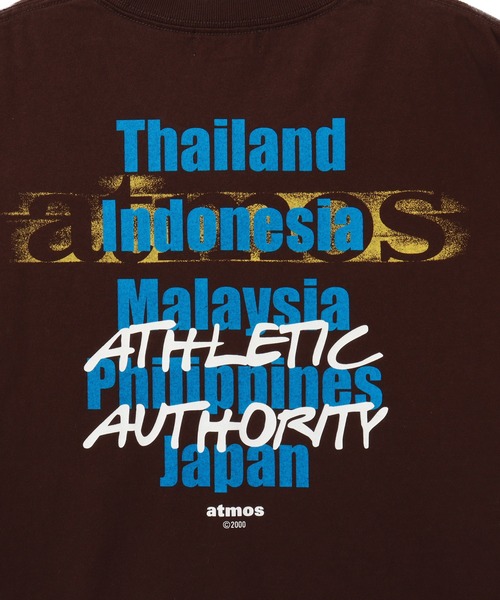 atmos(アトモス)の「atmos Layered Logo T-shirt / アトモス レイヤード ロゴ ティーシャツ(Tシャツ/カットソー・メンズ・ブラウン/グリーン/ホワイト/チャコール・M/XL/L/XXL)」の10枚目の写真
