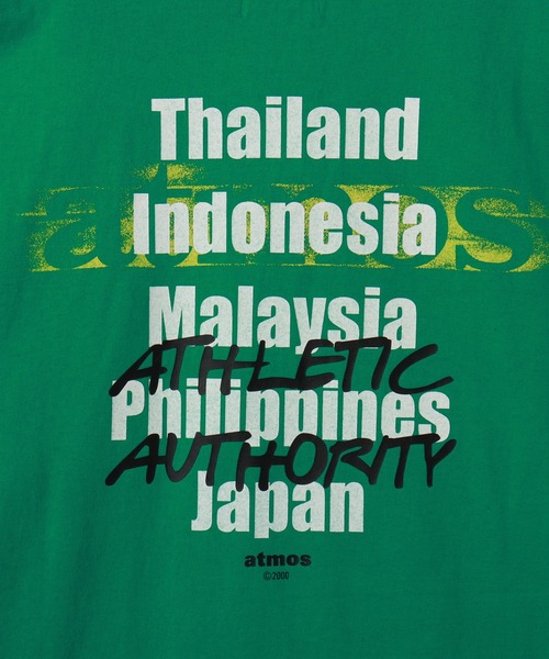 atmos(アトモス)の「atmos Layered Logo T-shirt / アトモス レイヤード ロゴ ティーシャツ(Tシャツ/カットソー・メンズ・ブラウン/グリーン/ホワイト/チャコール・M/XL/L/XXL)」の15枚目の写真