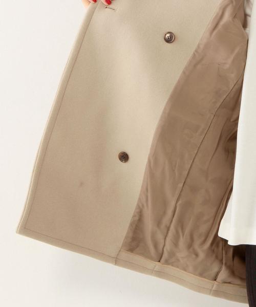 UNITED ARROWS（ユナイテッドアローズ）の「＜ORCIVAL（オーシバル）＞メルトン コート（ピーコート・レディース・ベージュ/ネイビー・フリー）」の14枚目の写真