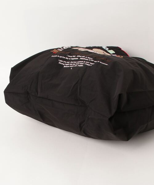 DOUBLE STANDARD CLOTHING(ダブルスタンダードクロージング)の「Ball&Chain / グリービーベア ショッピングバッグ(エコバッグ/サブバッグ・レディース・ブラック/オリーブ・FREE)」の6枚目の写真