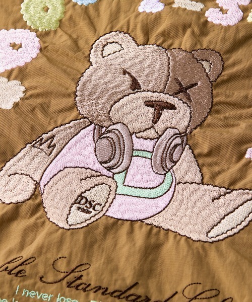 DOUBLE STANDARD CLOTHING(ダブルスタンダードクロージング)の「Ball&Chain / グリービーベア ショッピングバッグ(エコバッグ/サブバッグ・レディース・ブラック/オリーブ・FREE)」の13枚目の写真