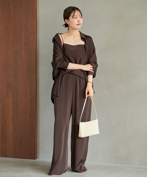 dull satin dolman ブラウス（シャツ/ブラウス）｜Plage（プラージュ