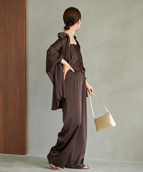 dull satin dolman ブラウス（シャツ/ブラウス）｜Plage