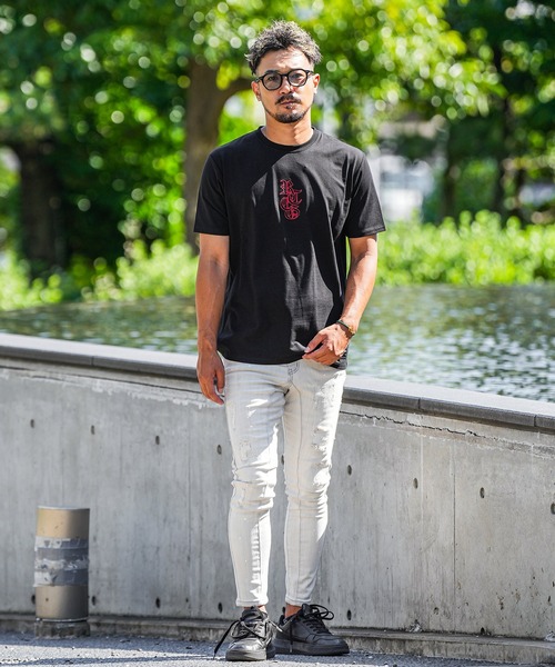adamsJUGGLER(アダムスジャグラー)の「RTEGローズ/OEティー(Tシャツ/カットソー・メンズ・ブラック/ホワイト・XXL/XL/S/L/M)」の4枚目の写真