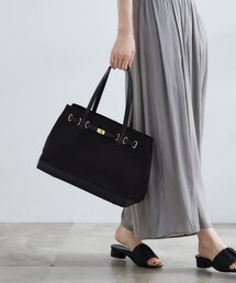 grove（グローブ）の「【撥水・軽量】ベルトナイロンコンビA4トート（トートバッグ・レディース）」