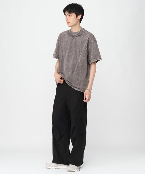 3.3 Field Trip (3.3フィールドトリップ)の「3.3 Field Trip/ネックラウンドT(Tシャツ/カットソー・メンズ・ブラック/チャコール・MEDIUM/LARGE)」の10枚目の写真