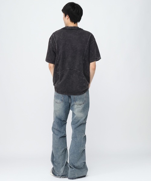 3.3 Field Trip (3.3フィールドトリップ)の「3.3 Field Trip/ネックラウンドT(Tシャツ/カットソー・メンズ・ブラック/チャコール・MEDIUM/LARGE)」の17枚目の写真