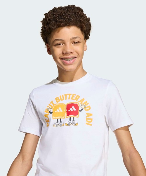adidas アディダス半袖Tシャツ 　160キッズ アディダス ジュニア キッズ 子供 半袖 Tシャツ グラフィック T