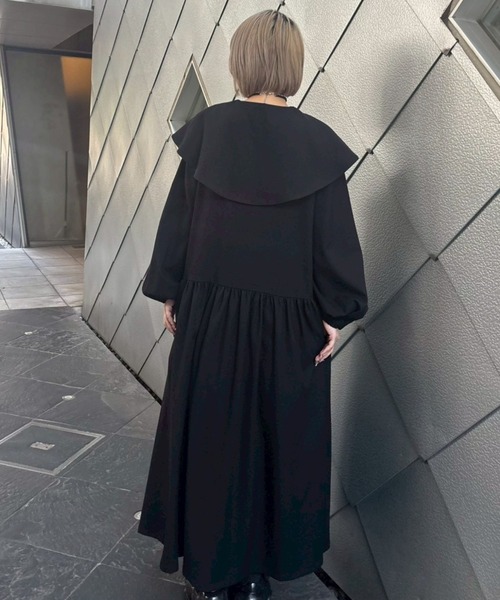 Candy Stripper（キャンディストリッパー）の「CELEBRATE BIG COLLAR ドレス（ワンピース・レディース・ブラック/レッド・FREE）」の12枚目の写真