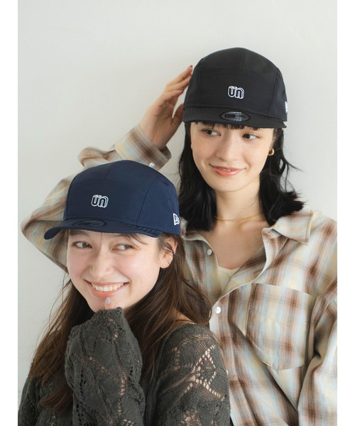 NEW ERA(ニューエラ)の「NEW ERA別注UNロゴジェットキャップ(キャップ・レディース・ネイビー/ブラック・FREE)」の8枚目の写真