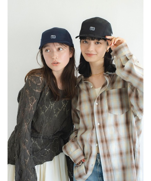 NEW ERA(ニューエラ)の「NEW ERA別注UNロゴジェットキャップ(キャップ・レディース・ネイビー/ブラック・FREE)」の15枚目の写真